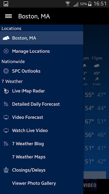 WHDH - 7 Weather Boston截图1