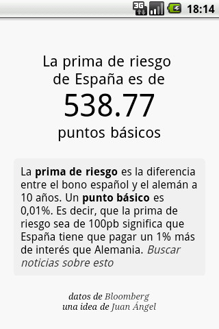 Prima de riesgo截图2