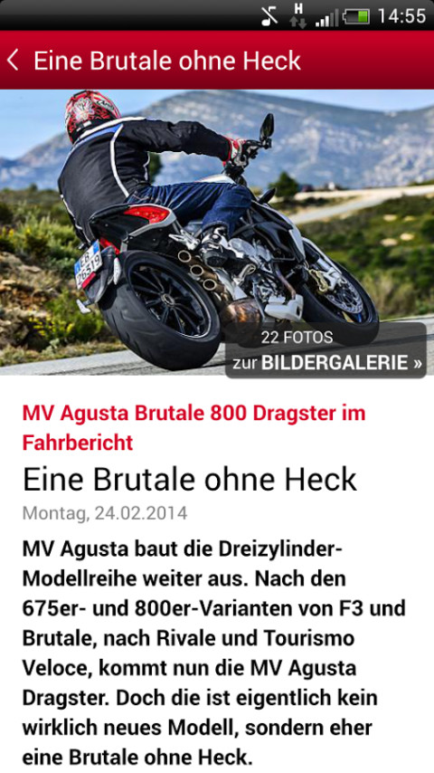 MOTORRAD f&uuml;r Android截图2