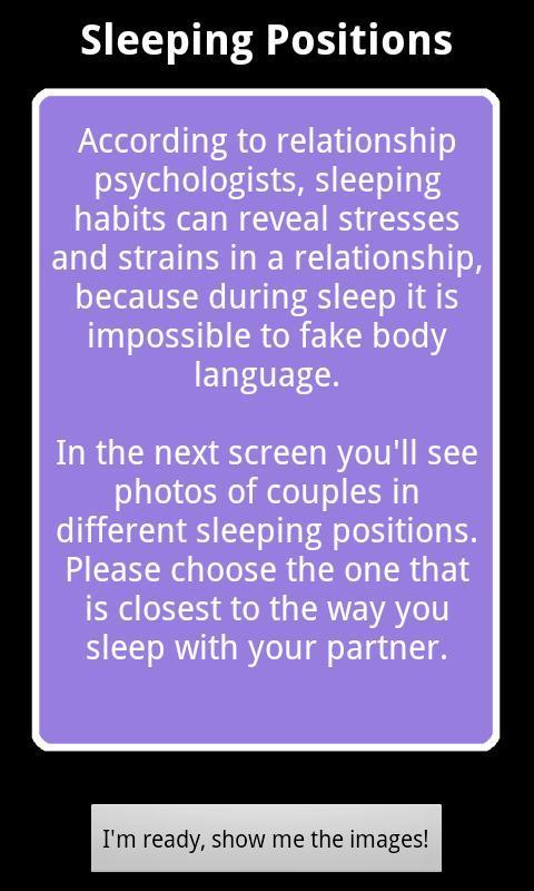 Sleeping Positions截图1