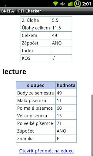 ČVUT FIT checker截图1