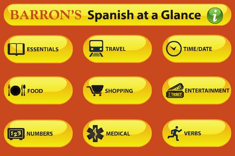 Spanish At A Glance Phrasebook截图3