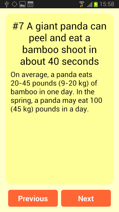 Amazing Panda Facts截图2