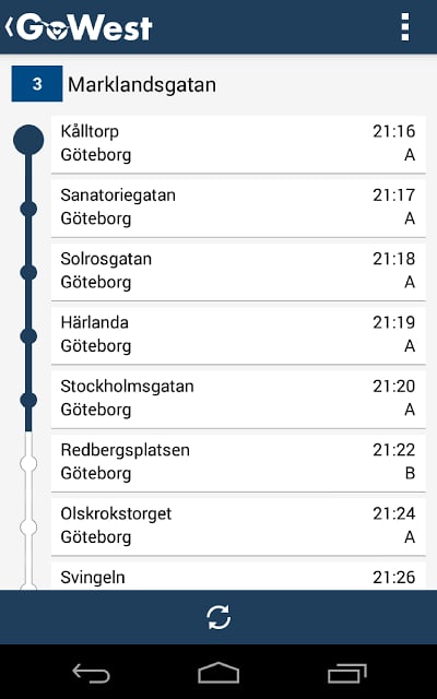 GoWest - V&auml;sttrafik截图4