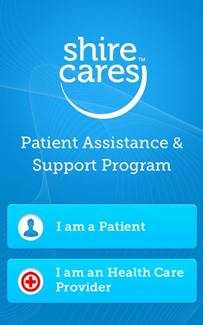 Shire Cares Mobile Application截图1