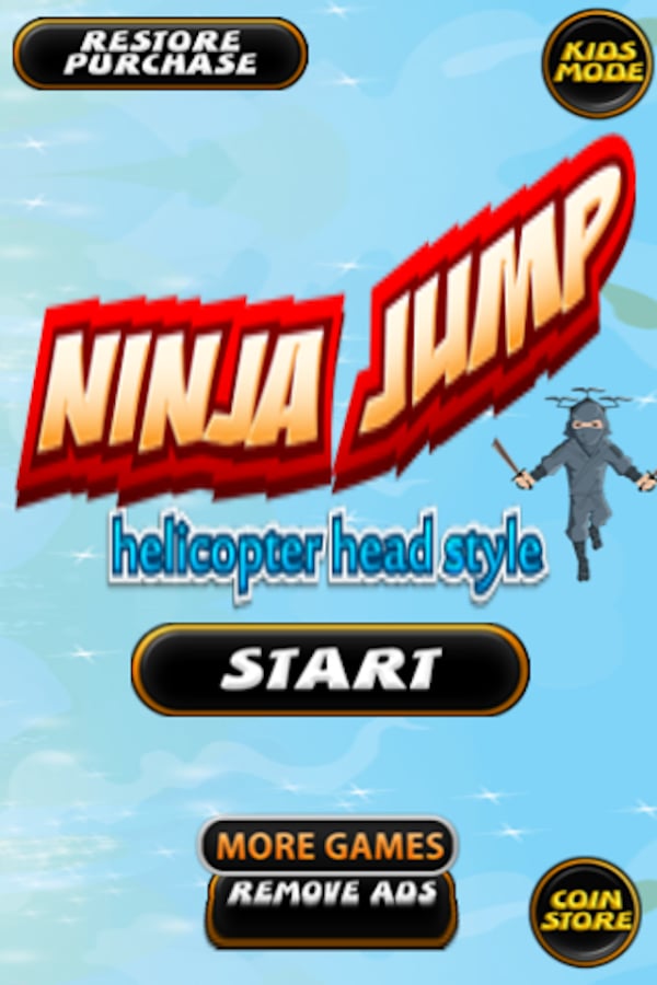 Ninja jump flying head F...截图1