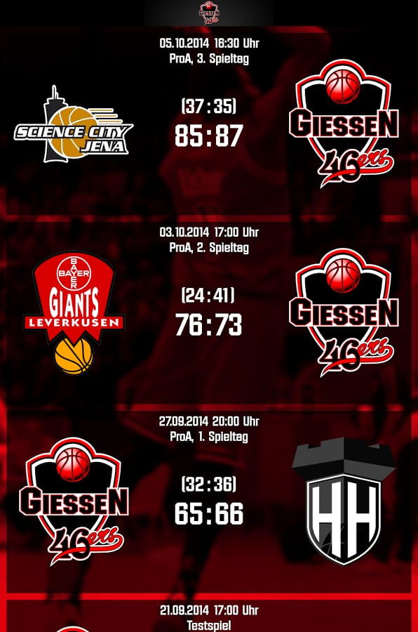 GIESSEN 46ers截图7