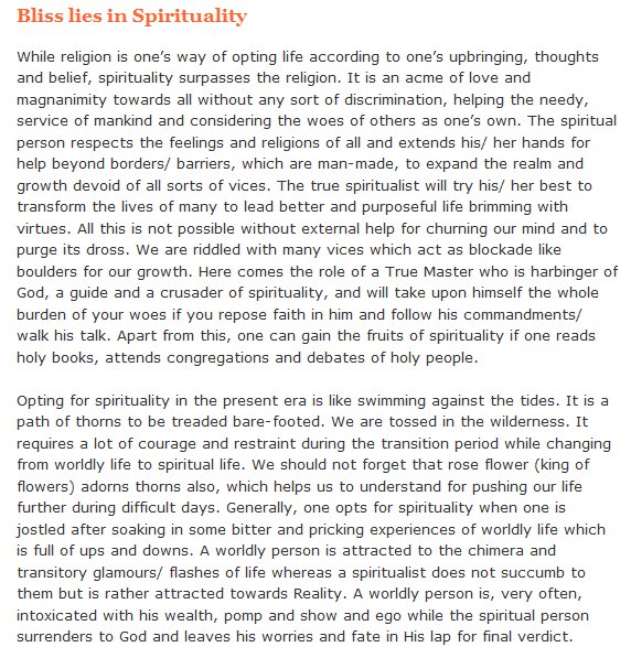 Spirituality Articles截图3