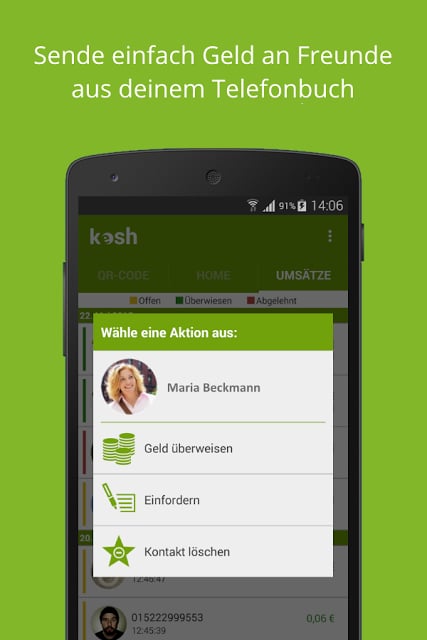 kesh Mobile Payment截图1