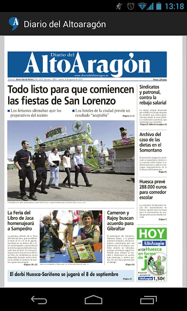 Diario del Altoarag&oacute;n截图4