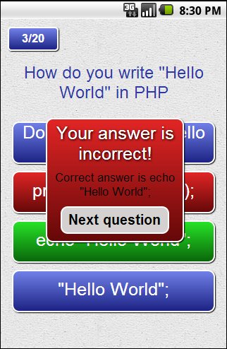 Test you PHP skills| PHP Quiz截图3