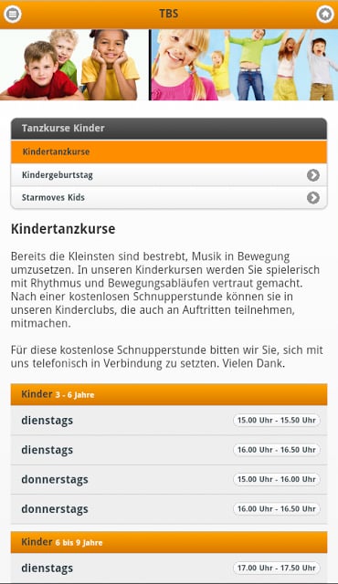 TBS - Tanzschule Stuttgart截图3