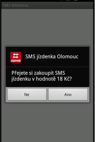 SMS J&iacute;zdenka Olomouc截图2