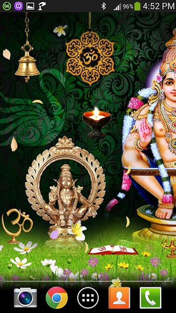 Lord Ayyappan Live Wallpaper截图2