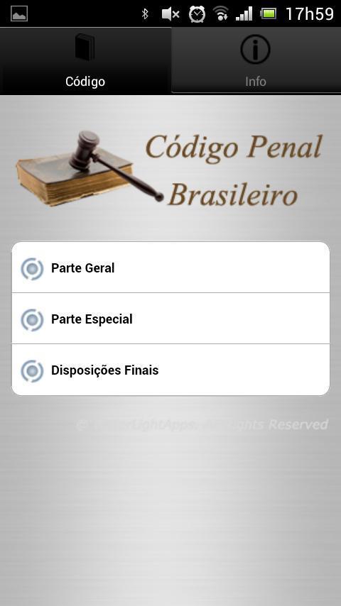 Código Penal Brasileiro Grátis截图1