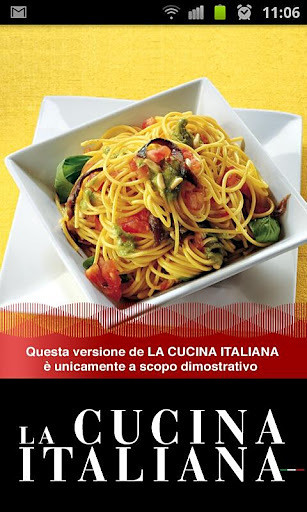 La Cucina Italiana - Demo截图1