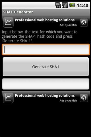 SHA-1 Generator截图2