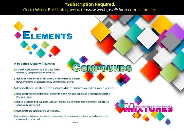 Elements Compounds &amp; Mixtures截图4