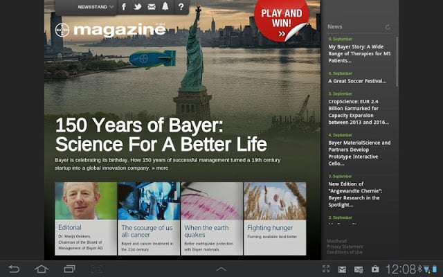 Bayer magazine截图3