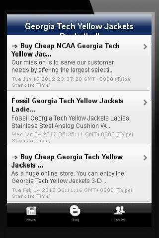 Georgia Tech Yellow Jackets Basketball截图3