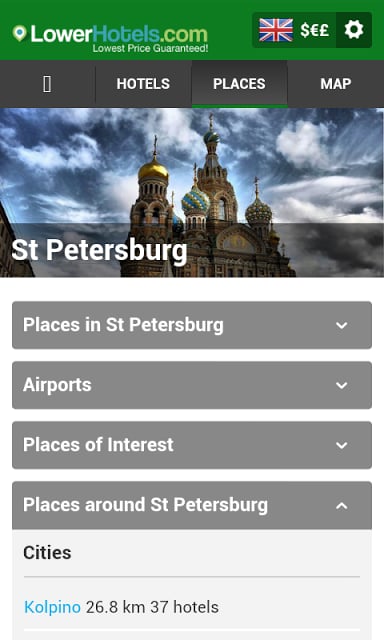 Saint Petersburg Hotels截图6