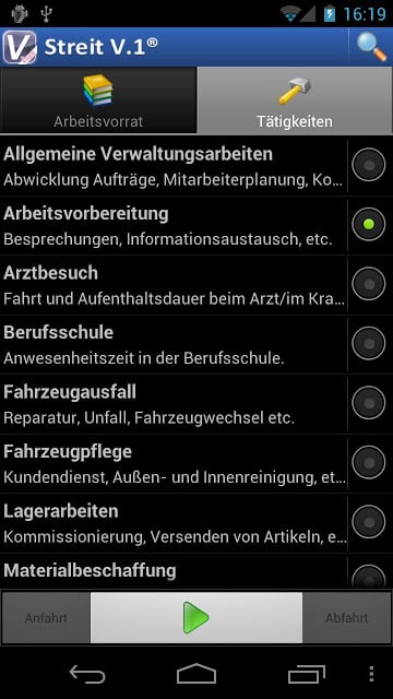 Streit V.1&reg; Zeiterfassung截图1