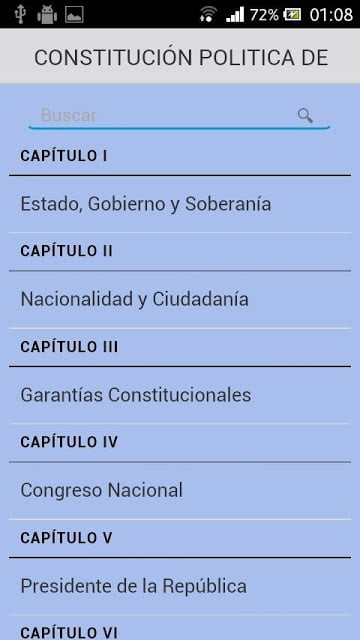 Constituci&oacute;n de Chile截图1