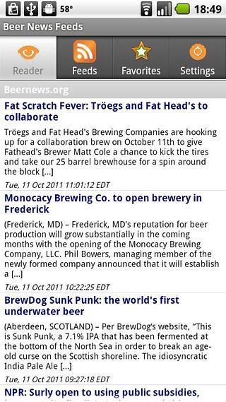 Beer News Feeds截图1