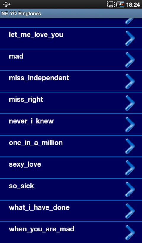 NE-YO Ringtones截图5
