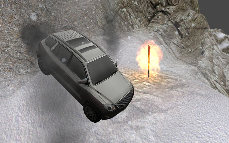 4x4 Car Hill Climb Racing截图2