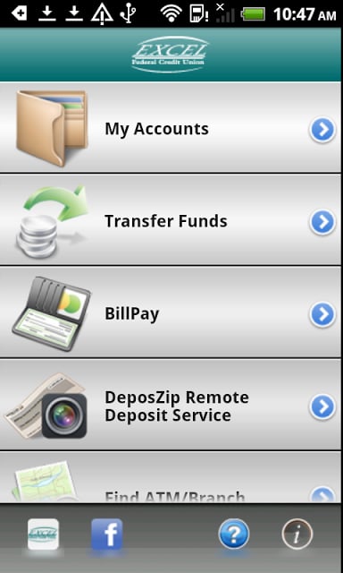 EXCEL FCU Mobile Service截图4