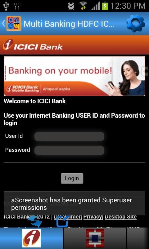 Multi Banking HDFC ICICI SBI截图1