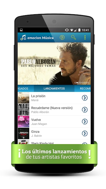 Descargar m&uacute;sica MP3 Movistar截图9