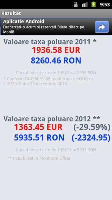 Taxa poluare auto截图1