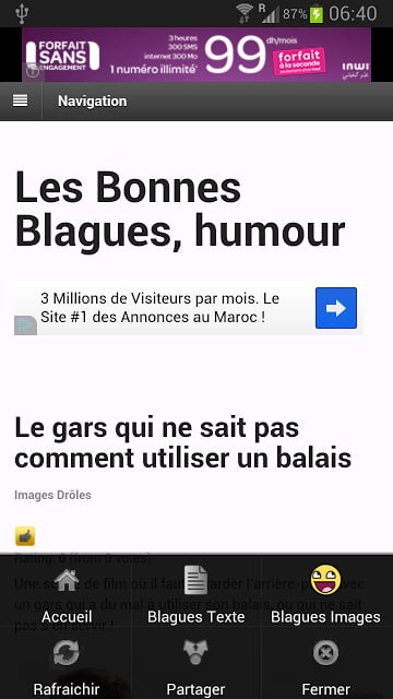 Les Bonnes Blagues - Humour截图2