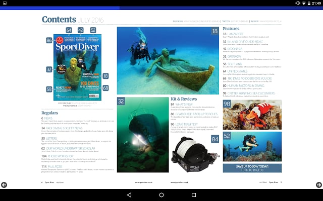 Sport Diver Magazine截图11