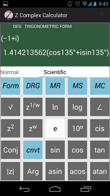 Z Complex Calculator截图11