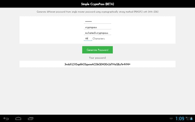 Simple CryptoPass BETA截图5
