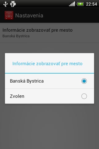 MHD Bansk&aacute; Bystrica a Zvolen截图2