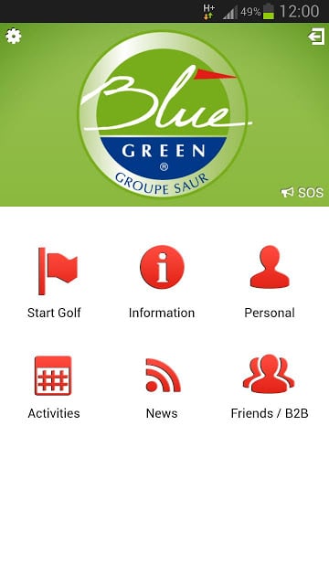 Blue Green Golf GPS截图4