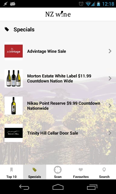 NZ Wine App截图6