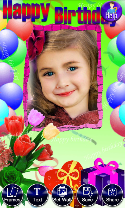 Birthday Greeting Cards Maker截图2