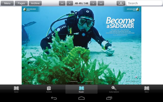 Sport Diver Magazine截图2