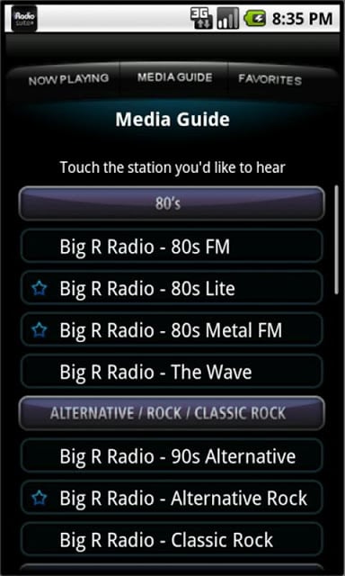 Big R Radio - iRadioSuite截图3