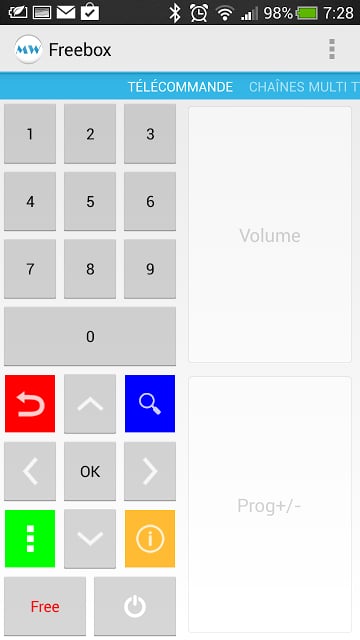 Freebox T&eacute;l&eacute;commande Free截图11