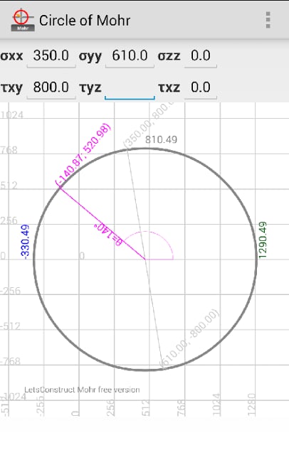 Circle of Mohr 3D截图1