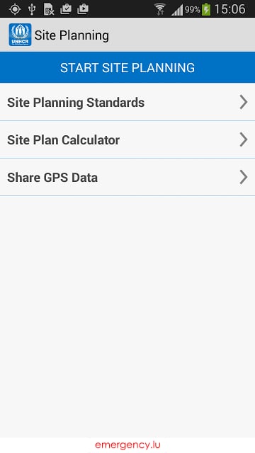 UNHCR Refugee Site Plann...截图5