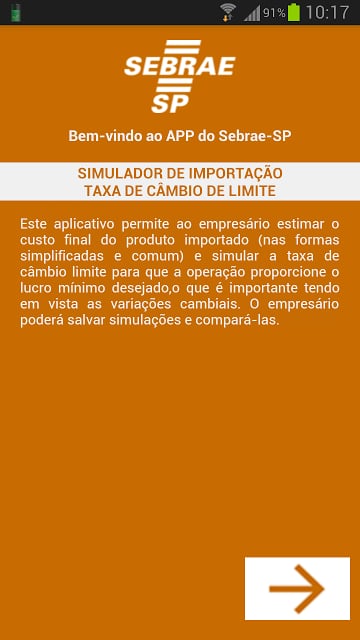 Simulador de Importa&ccedil;&atilde;o截图5