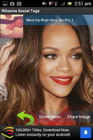 Rihanna Social Tags截图4