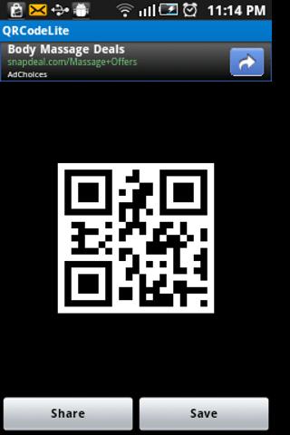 QRCodeLite (QR Code Generator)截图1